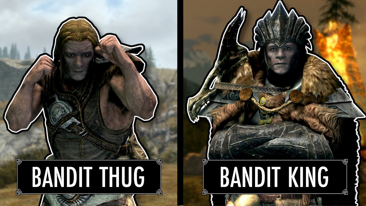 Skyrim But I Level Up As A BANDIT