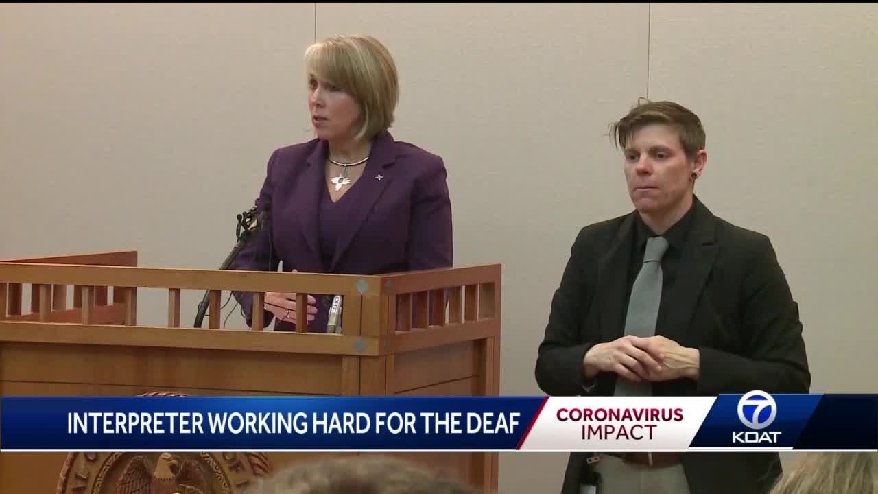 Meet the ASL interpreter getting coronavirus information to NM’s deaf community