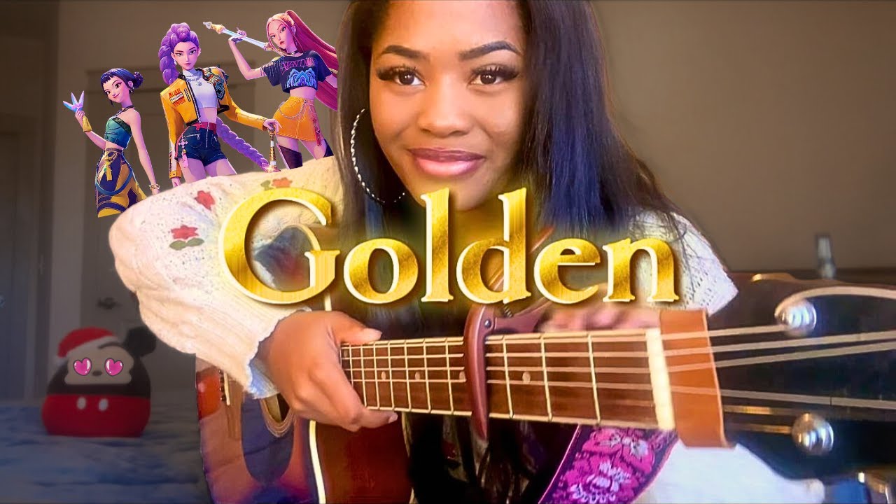 I Try to SING Golden by  KPop Demon Hunters (Guitar Cover) by SiRène