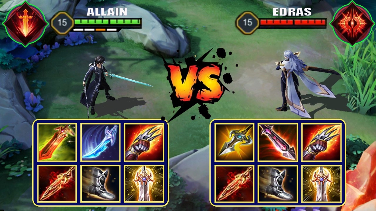 ALLAIN vs EDRAS | Ai mạnh hơn? | NO PK | Li&ecirc;n Qu&acirc;n Mobile/AOV/ROV