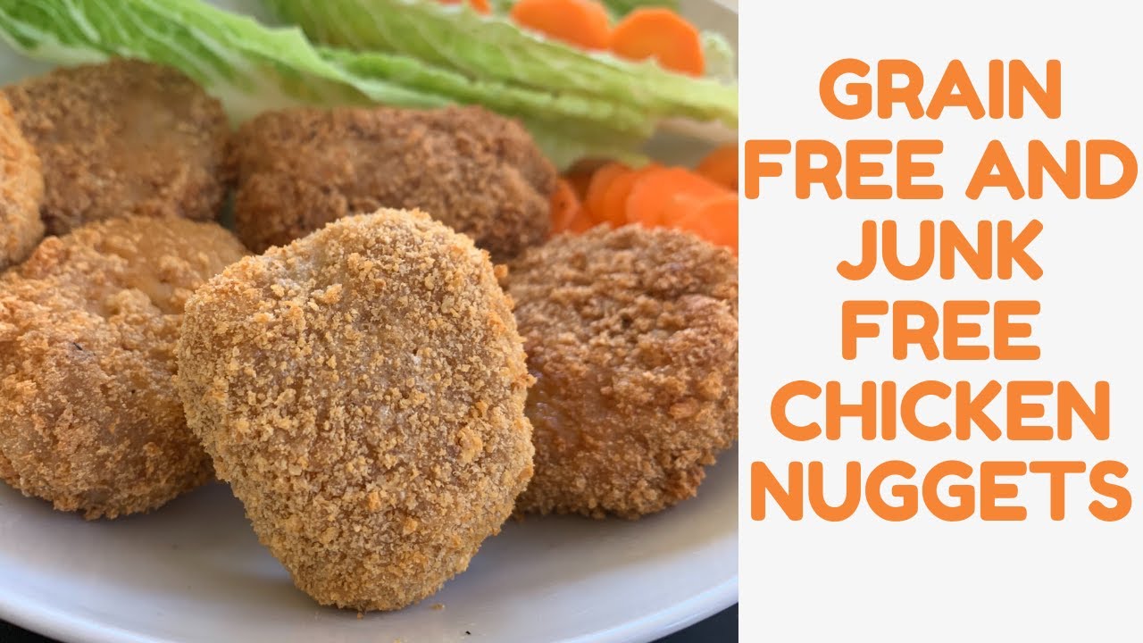 Grain Free and Junk Free Chicken Nuggets (Paleo, AIP)|| Air Fryer Chicken Nuggets
