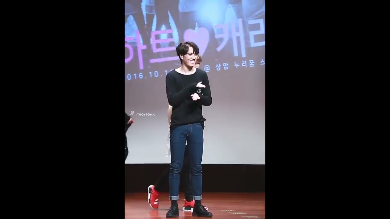 161015 하트️️캐리 FM - 랜덤댄스 유겸(Yugyeom) focus