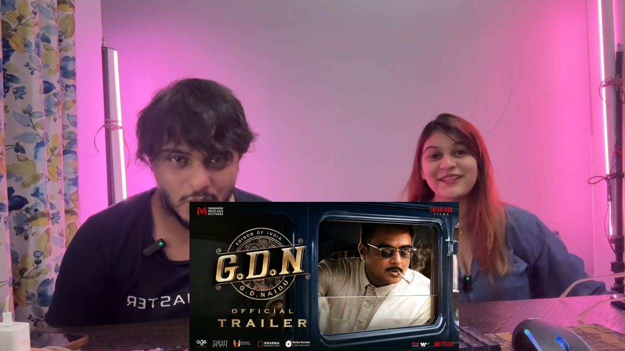 G.D.N Trailer Reaction 🔥😱 | R. Madhavan | Sathyaraj | Jayaram | Indian Reaction 🇮🇳