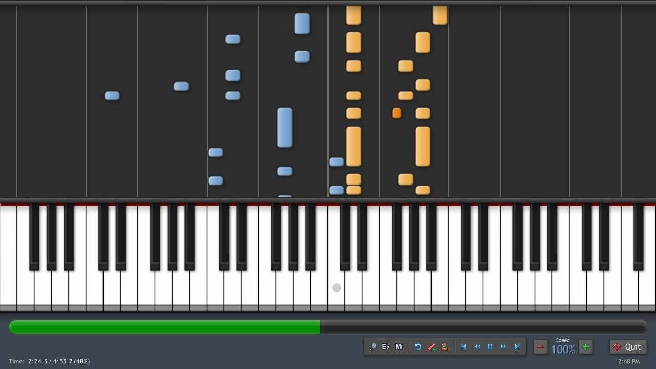 My Chemical Romance - Welcome To The Black Parade - TheFingersOfGod Version (piano tutorial)