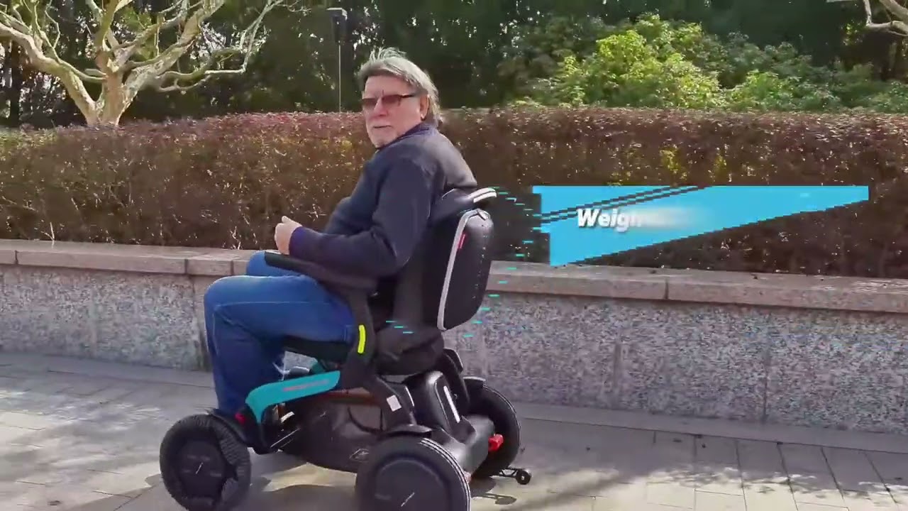 Robooter E60 - W&oacute;zek inwalidzki elektryczny składany