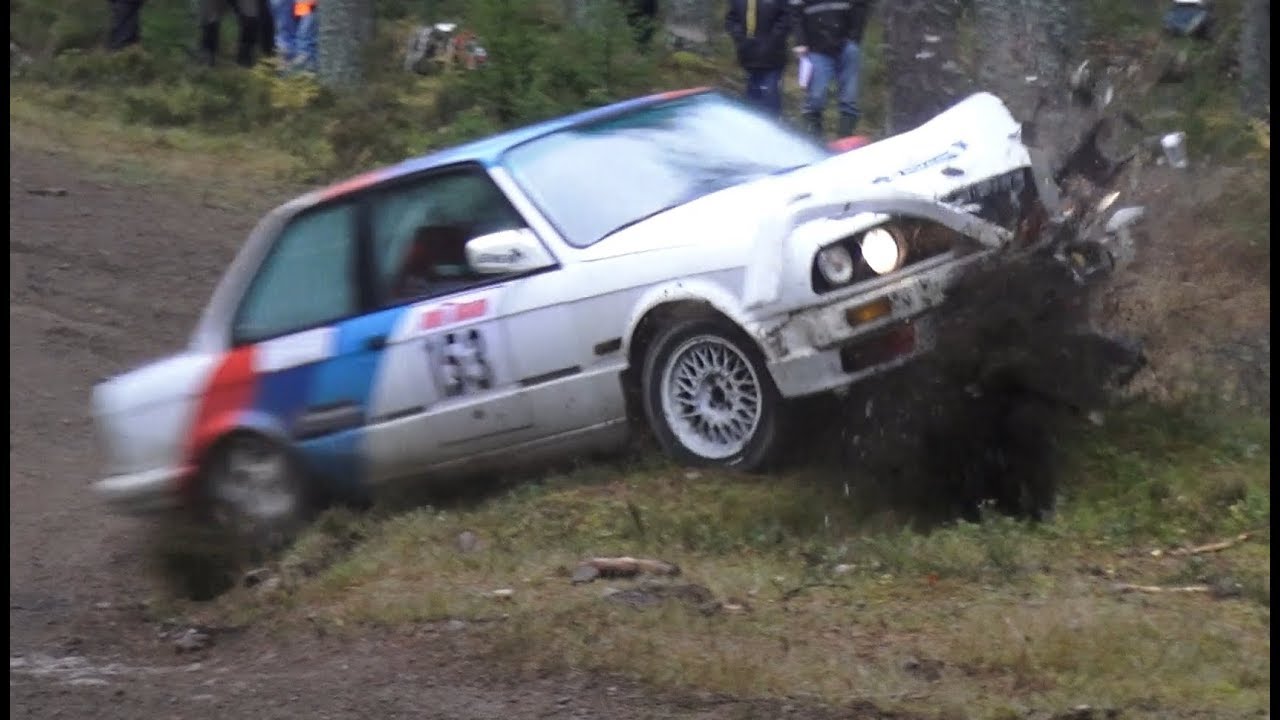 Novemberskölden 4.11.2017 (Trädkrasch, avåk & misstag)