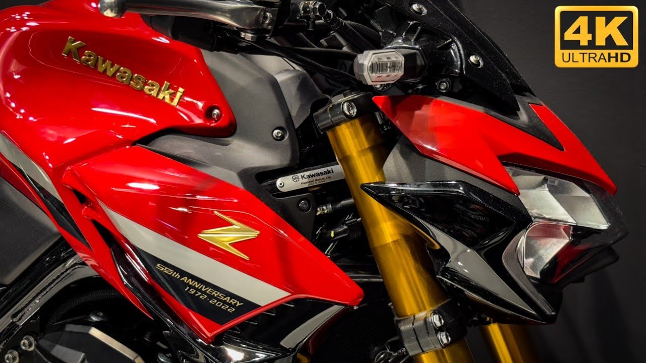 Kawasaki Z900 50th Anniversary 2022 & 2023 Kawasaki Z H2 SE | Walkaround | Specification | 4K