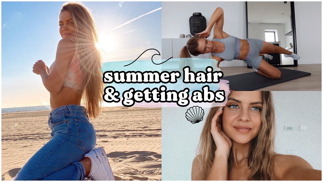 perfect summer hair, gymshark sale & abs | WEEK VLOG 5