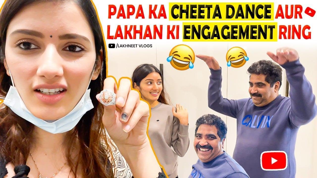 PIEE KA CHEETAH DANCE 🐯 AUR ENGAGEMENT RING 😍