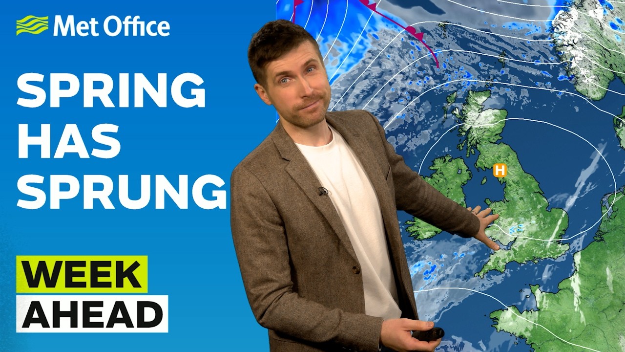 Week Ahead 02/03/2026 – Often dry and bright – Met Office weather forecast UK