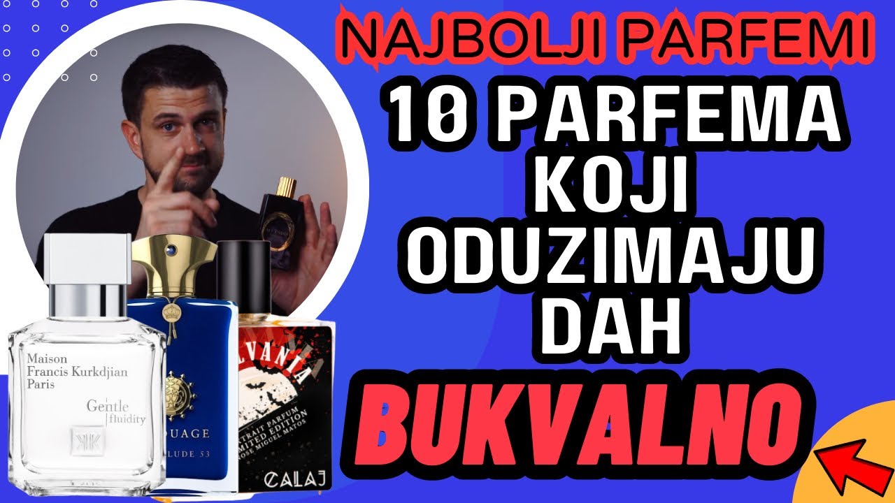 Parfemi koji oduzimaju DAH! 10 najboljih parfema SVIH VREMENA 😱🔥