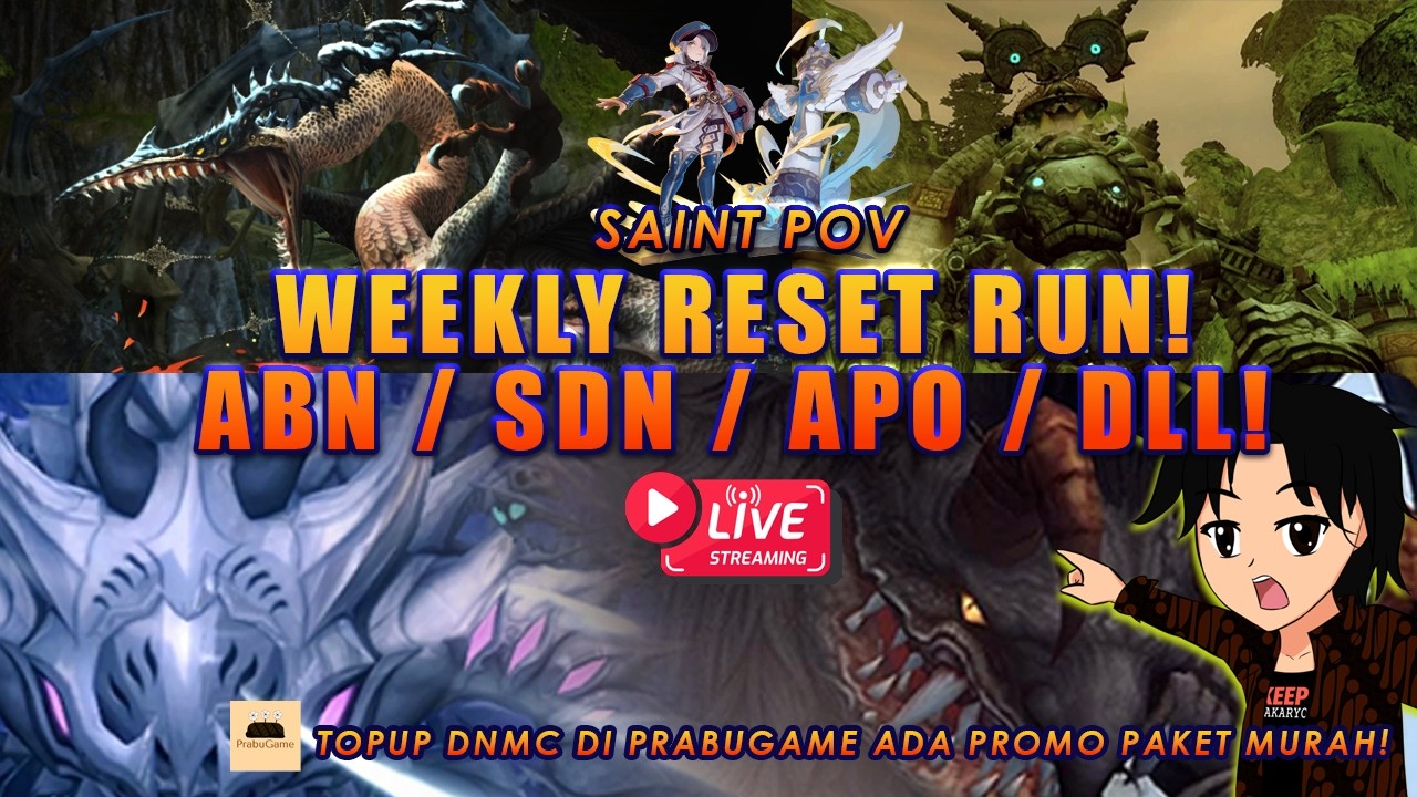 🔴 [LIVE] Dragon Nest M Classic: Posyeng Hell-hell an 🫣😪