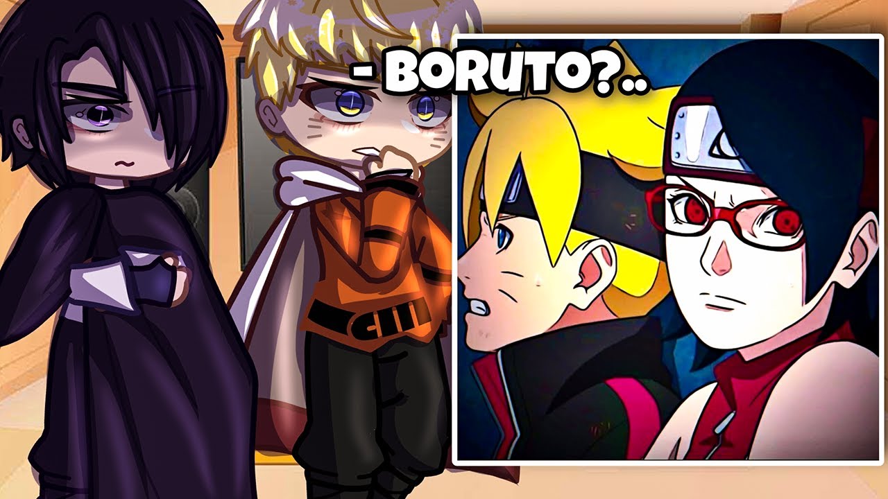 Uzumaki Family + Uchiha Family React To Boruto Uzumaki // Gacha Club