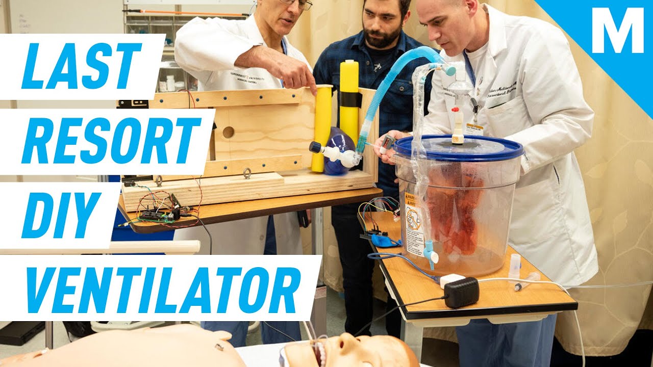 Homemade Ventilator Is “Last Resort” For Hospitals Amid Coronavirus | Mashable