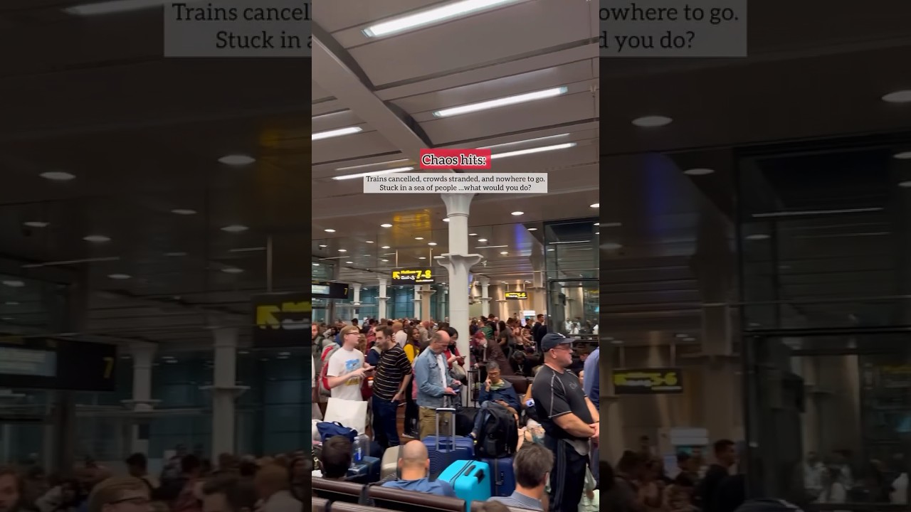 Trains Cancelled, Crowds Stranded &hellip; What Would You Do?