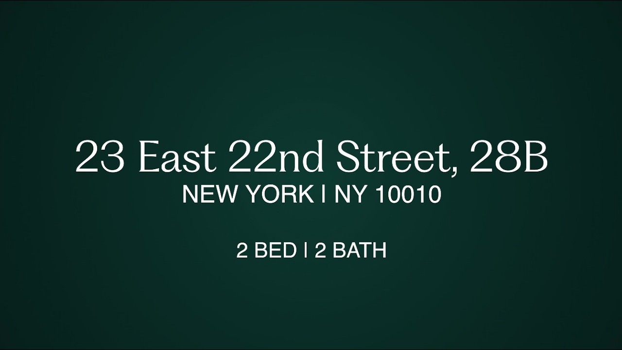 $4.95M Flatiron NYC Apartment Tour &ndash; Insane Views from One Madison