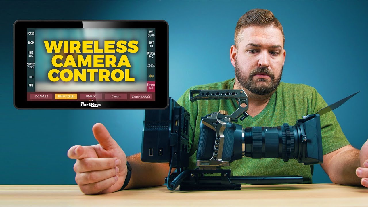 Wirelessly Control Your BMPCC 6K With This Monitor | Portkeys LH5H