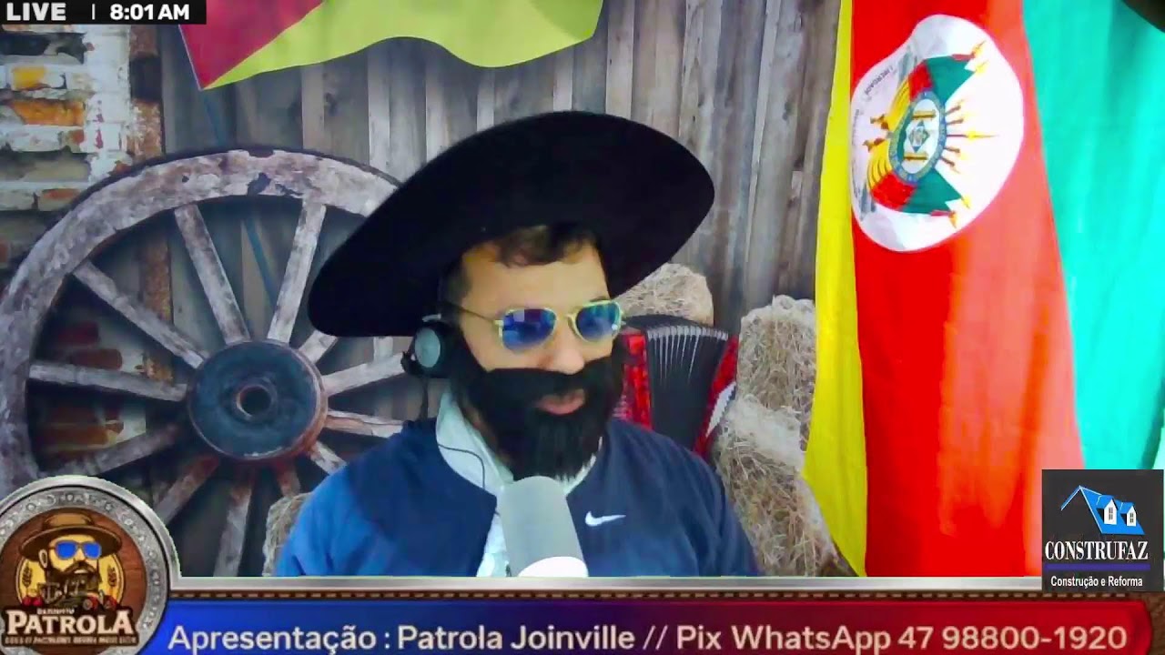 PATROLAO AO VIVO 10/02/2026 - AQUI O XUCRISMO BERRA MAIS ALTO