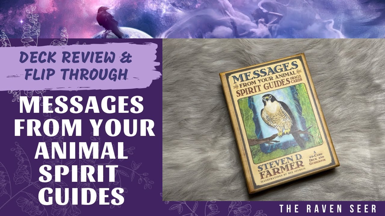 DECK REVIEW: MESSAGES FROM YOUR SPIRIT ANIMAL GUIDES - old but GOLD!