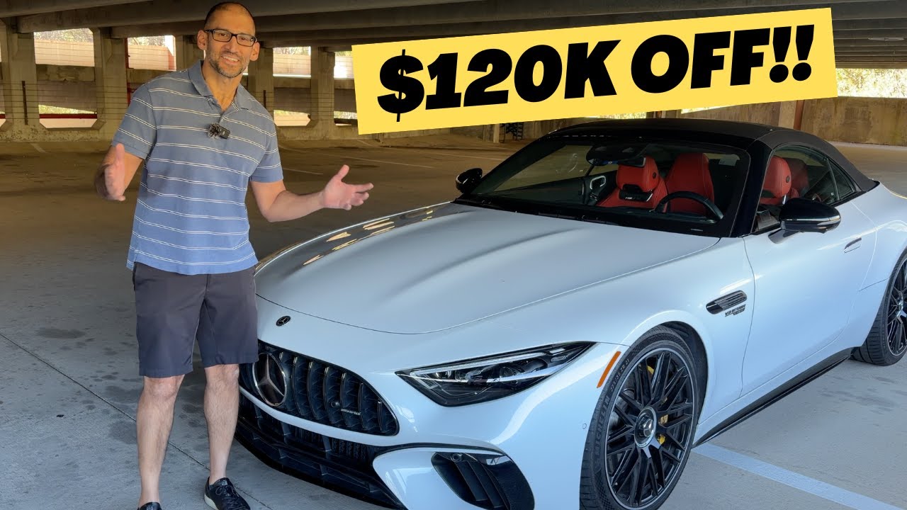 Mercedes AMG SL63, стоивший 200 000 долларов, теперь продаётся за 80 000 долларов... Выгодная пок...