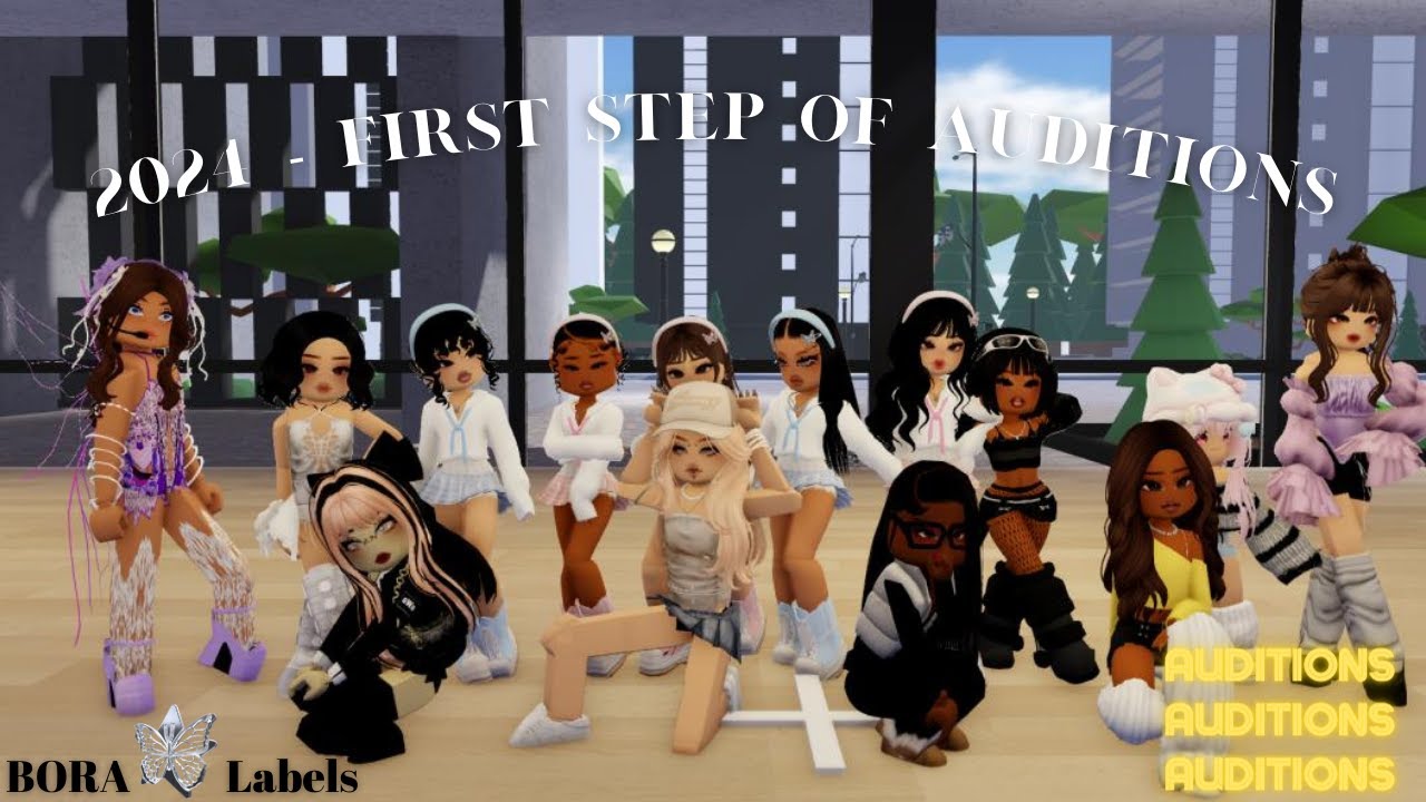 [AUDITIONS] First step of auditions 2024 | BORA Labels | Roblox Kpop
