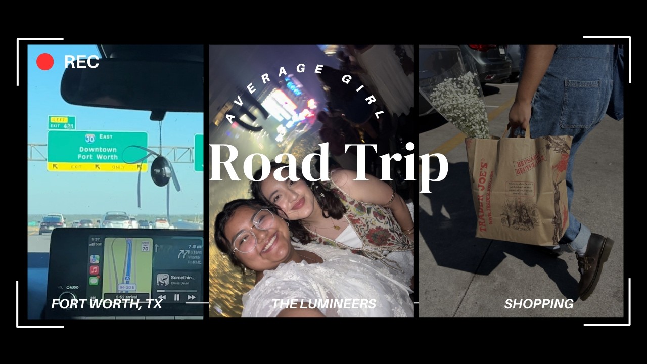 Average Girl Takes Fort Worth | Concert Vlog (We’re Late, We Know)