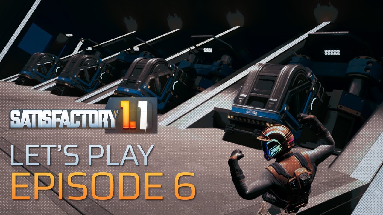 Satisfactory Let's Play: Episode 6 - Concrete Setup