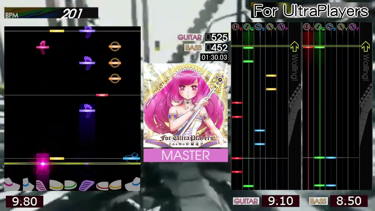 【old chart】GITADORA / For UltraPlayers - MASTER