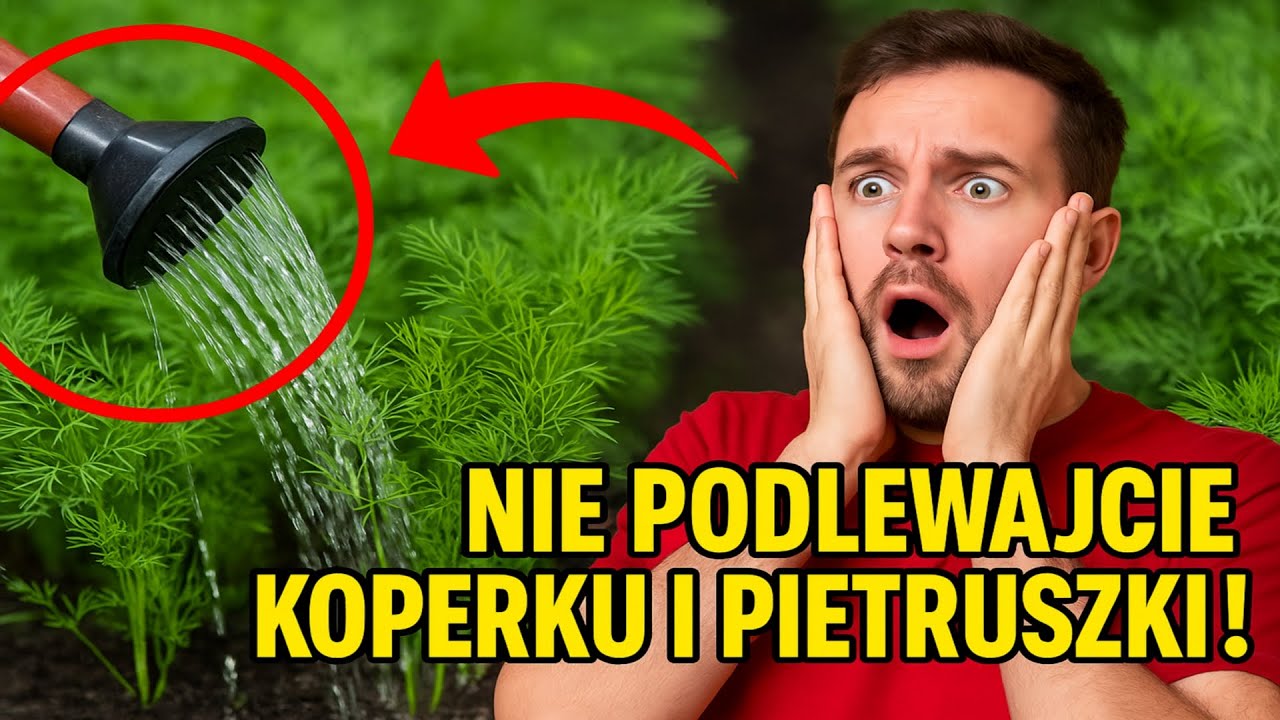 Nie podlewajcie koperku i pietruszki! 99% ludzi niszczy plony tym jednym błędem.