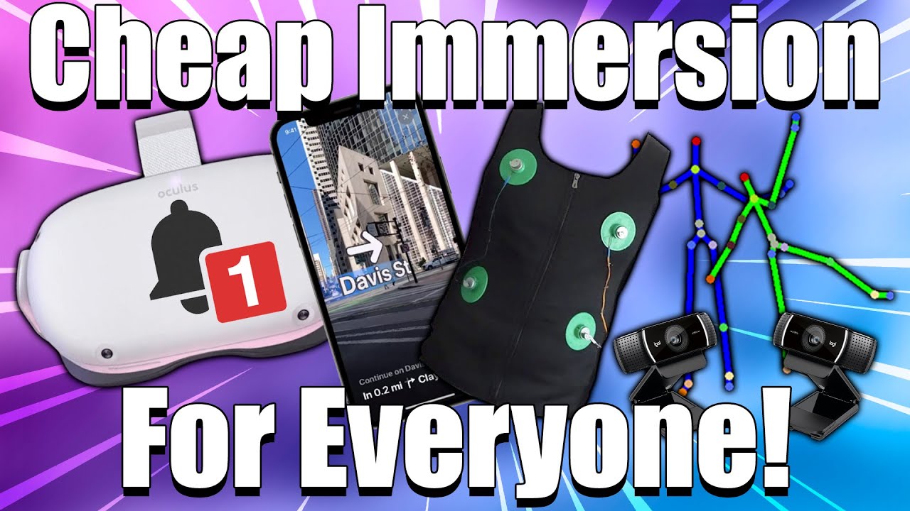 Cheap DIY VR Haptic Vest That You Can Make! Oculus Quest Update, Cheap Full Body Tracking & More!