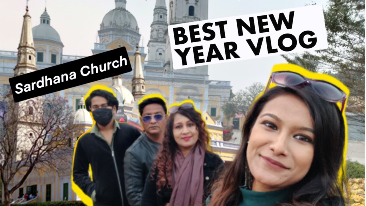 SARDHANA CHURCH VLOG | 2021 FIRST DAY | BASILICA OF OUR LADY OF GRACES |.