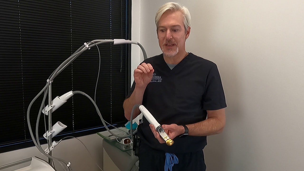 Dr Bushore Cutera Excel V Plus laser