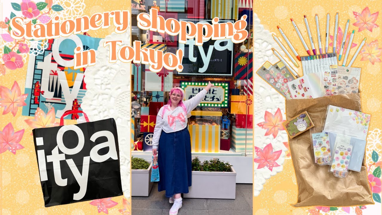 🗼🎨THE ULTIMATE STATIONERY QUEST ✨ japan vlog 2 🎨🗼