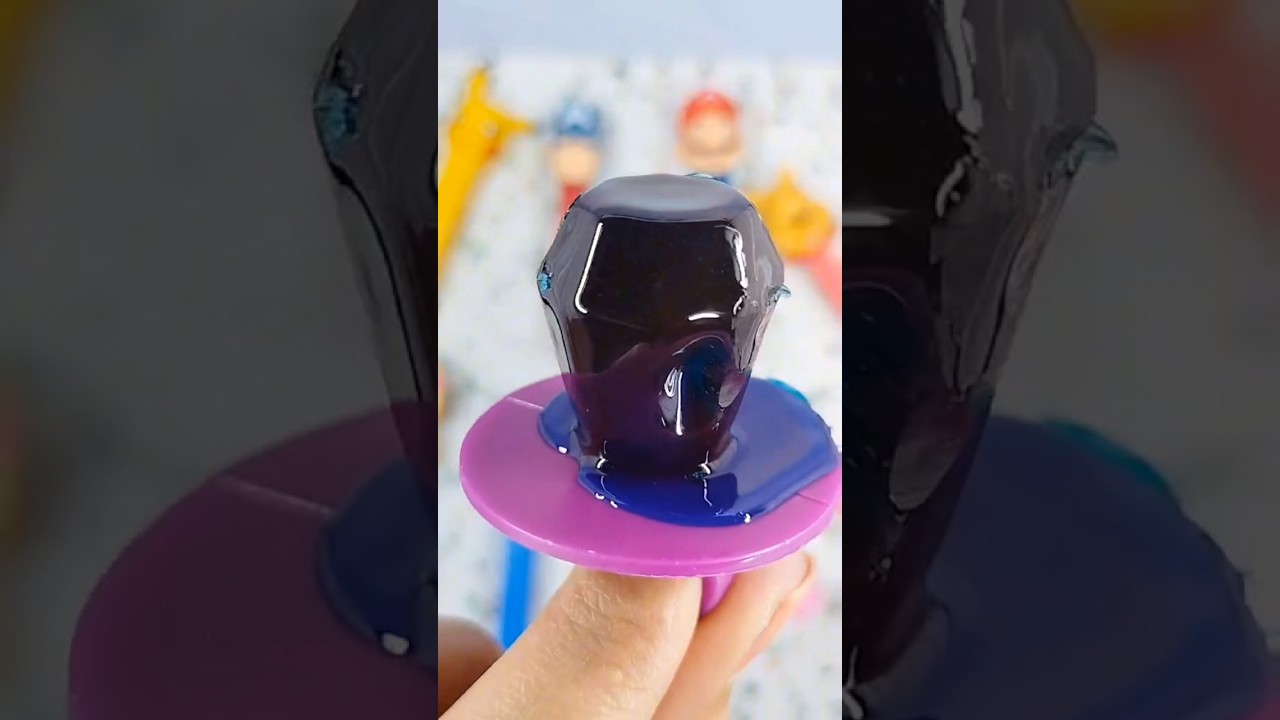 ASMR | Ring Pop Blue Raspberry #shorts #short #ringpop #raspberry #sweets #lollipop