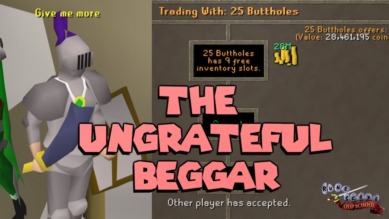 The Ungrateful Beggar (Scamming Awareness)