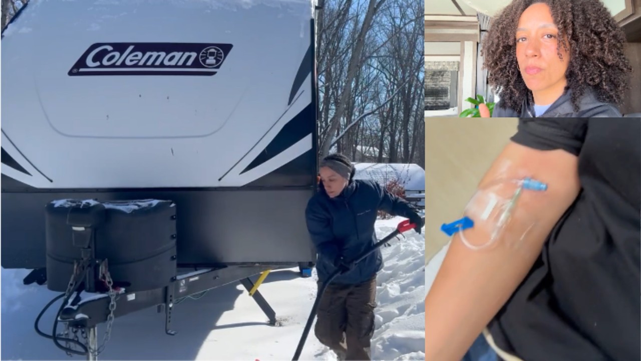I Checked into the ER | RV Vlog Cross-country