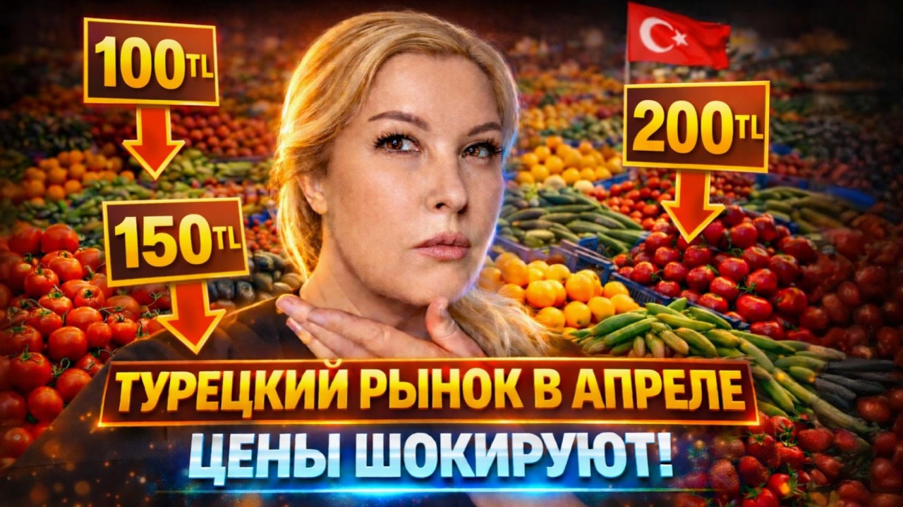 Турецкий базар Махмутлар 2026: овощи и фрукты подорожали в 3 раза! Где теперь покупать?
