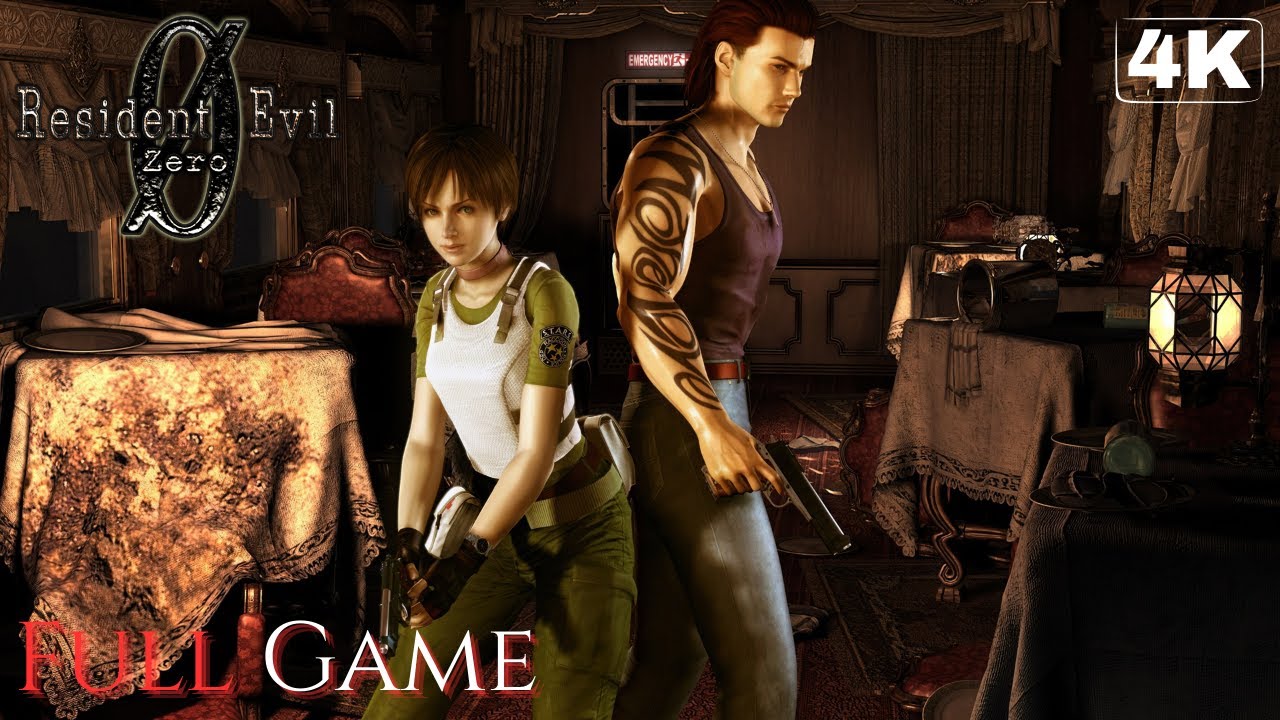 RESIDENT EVIL 0 HD | Survival Horror | Full Game 4K/60FPS | Gameplay Walkthrough