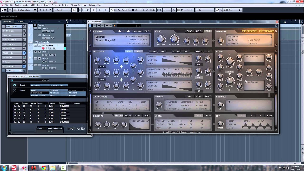 Tone2 Electra 2 (Review by Meena Shamaly): PART 2 - Synth Presets and Manipulation