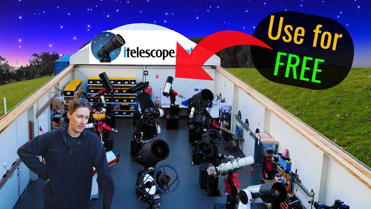 How YOU can use PROFESSIONAL TELESCOPES for FREE! (iTelescope Review) 🔭✨