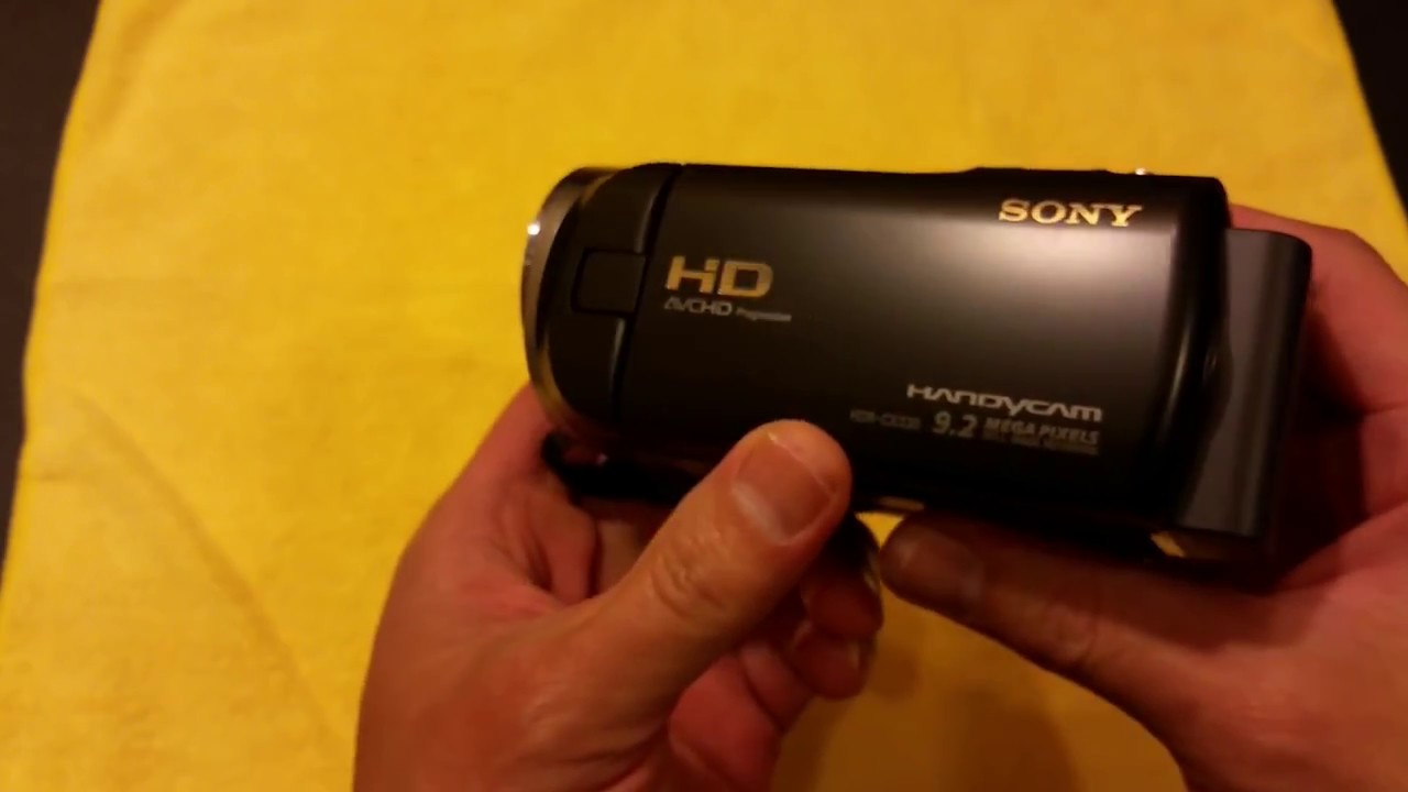 Sony Handycam HDR CX330 Review