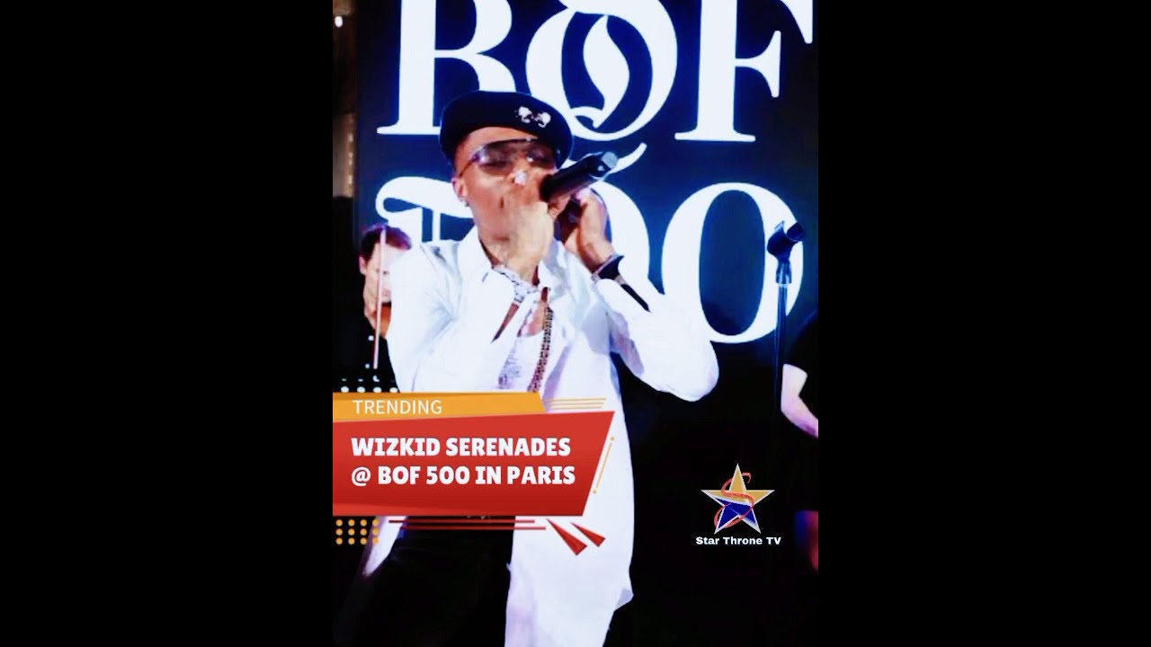 Event: Wizkid Lights Up Paris with an Intimate Performance - Star Throne TV