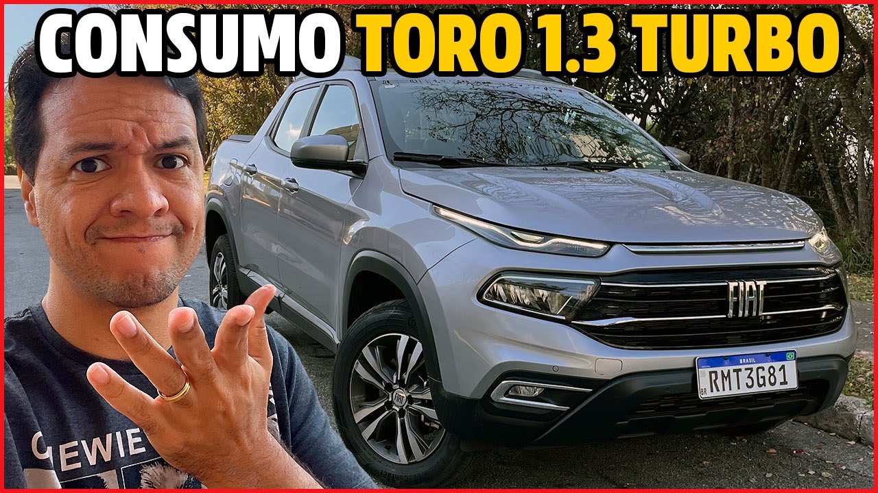 NOVA FIAT TORO 1.3 TURBO É BEBERRONA MESMO? FIZ O TESTE REAL DE CONSUMO E ME ASSUSTEI