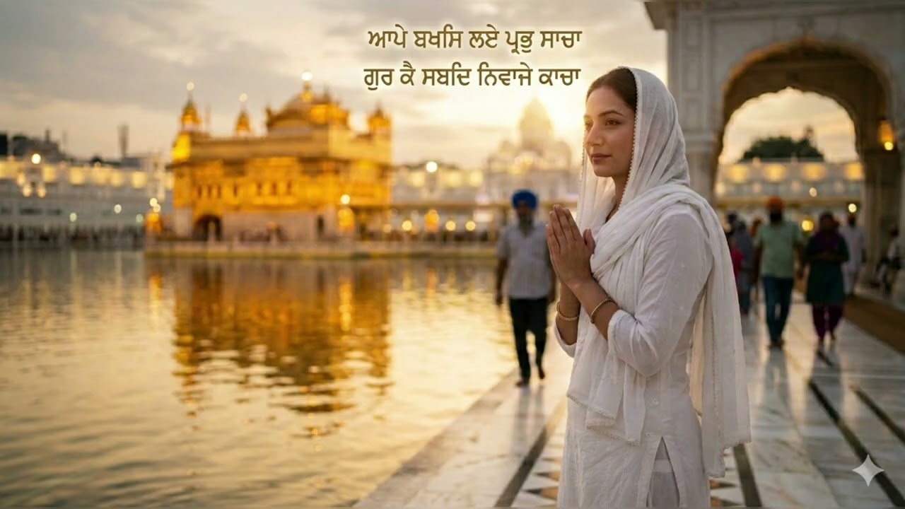 ਆਪੇ ਬਖਸਿ ਲਏ ਪ੍ਰਭੁ ਸਾਚਾ 🙏 | Deep Spiritual Shabad Kirtan | Golden Temple Darshan Vibes