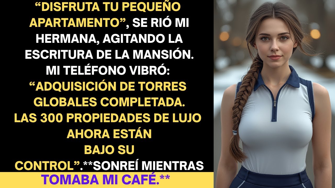 Durante el brunch familiar, mi hermana se quedó con la mansión… y yo recibí un correo extraño 📧