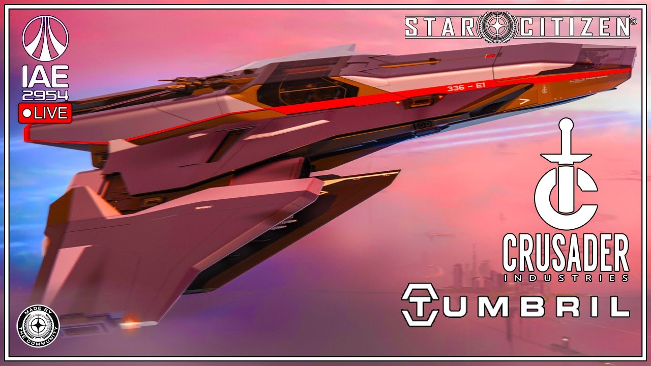 The Lore Tour of Crusader Industries | Star Citizen IAE 2954