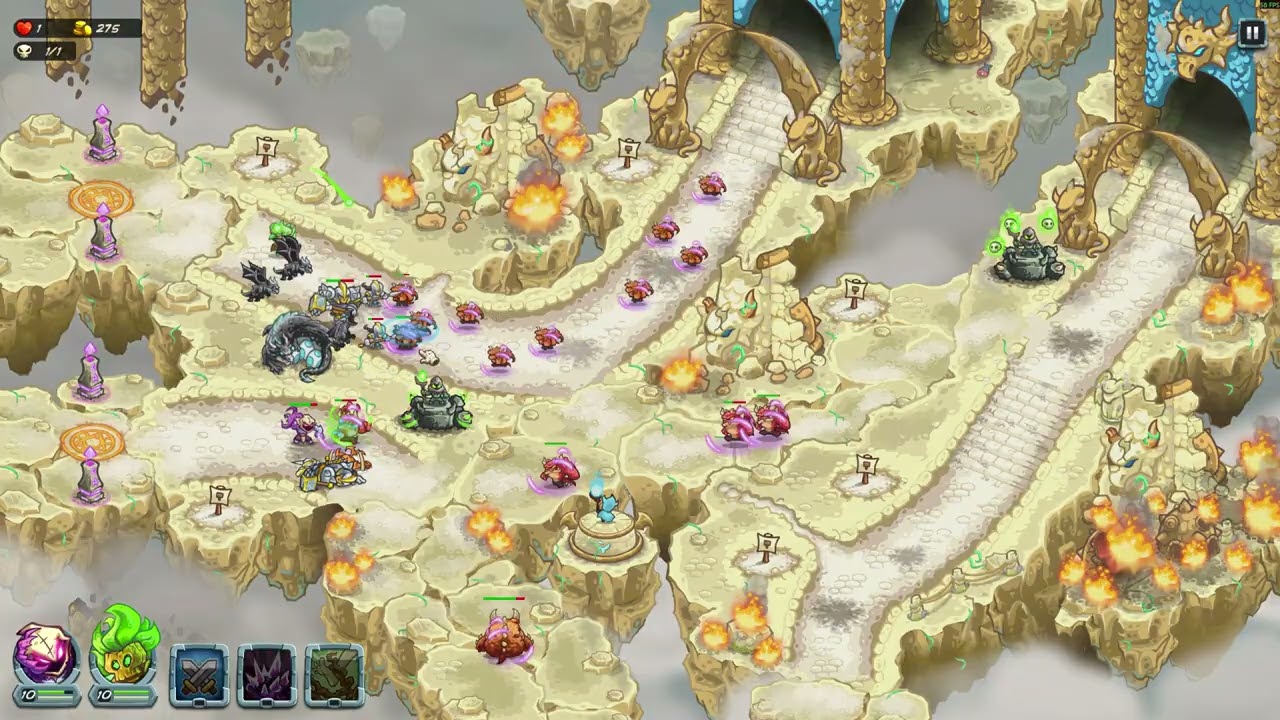 Kingdom Rush 5: Alliance Warden Fortress [Iron] [Impossible] 王國保衛戰５：同盟 衛龍要塞 鋼鐵挑戰 不可思議