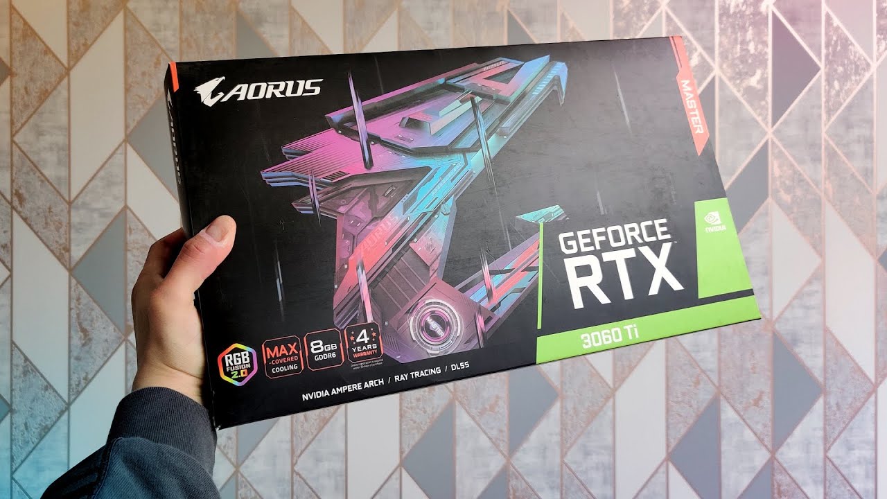 Gigabyte Aorus RTX 3060Ti Master Unboxing, Review & Benchmarks
