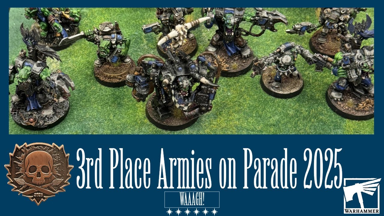 3rd Place Win: Armies on Parade 2025 - Armies on Terrain at Plainview NY Warhammer Store! ⚔️