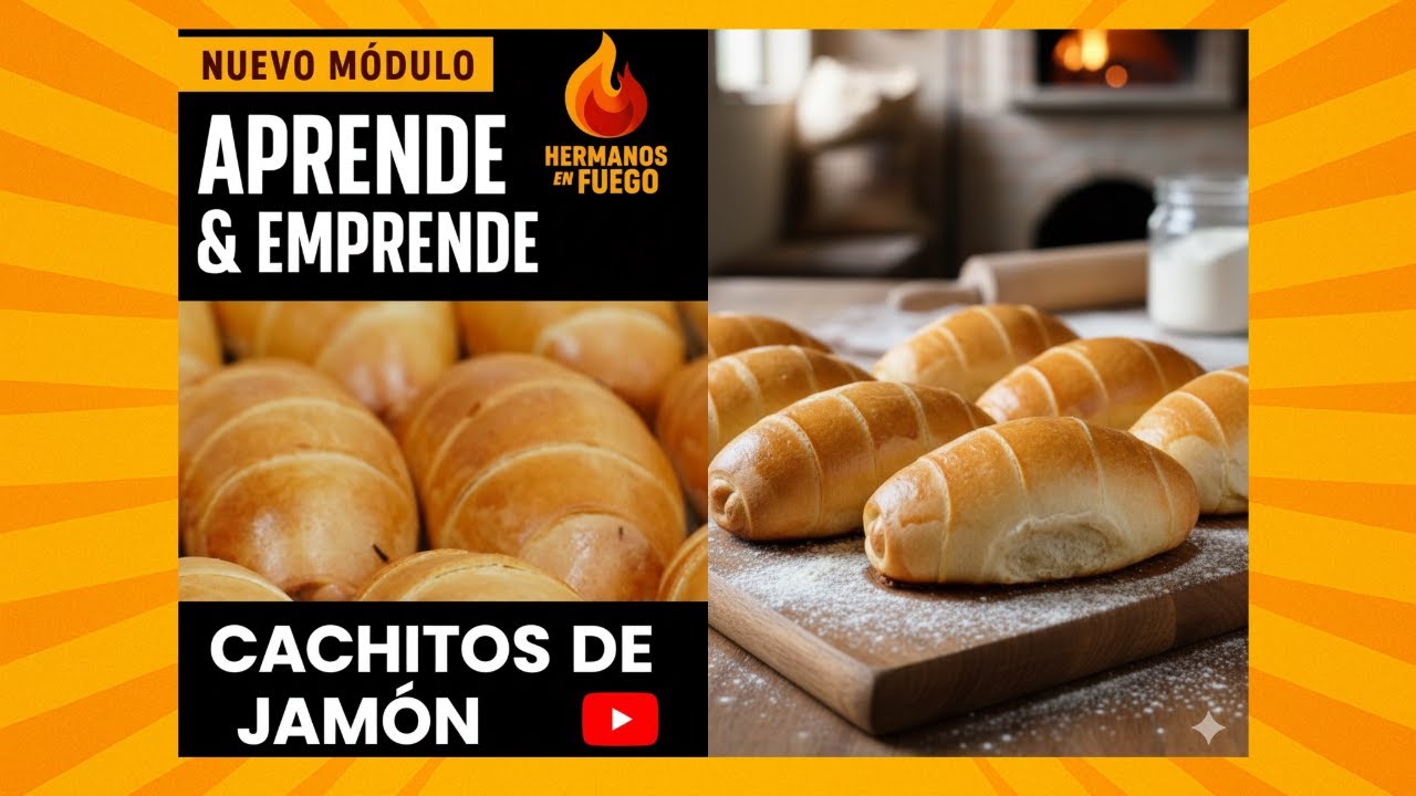 Cómo Hacer Cachitos de Jamón Venezolanos 🥐 Receta Fácil y Negocio Rentable 💡
